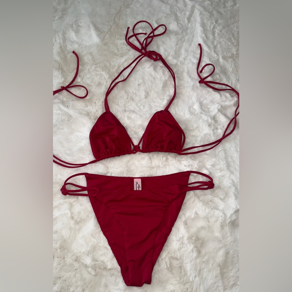 Agent Provocateur red bikini size 2